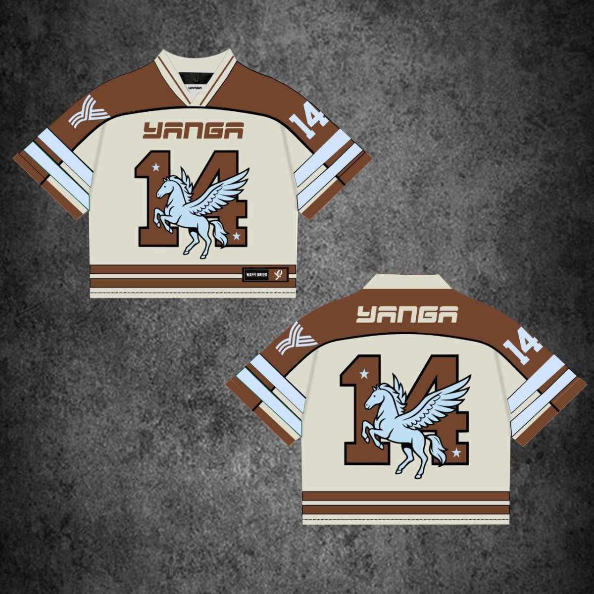 YO UNI14 Jersey Brown