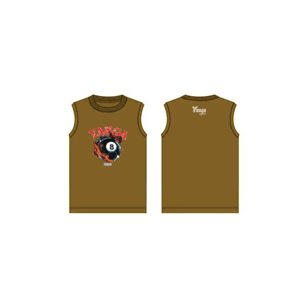 YO 8 Balls Sleeveless (BROWN)
